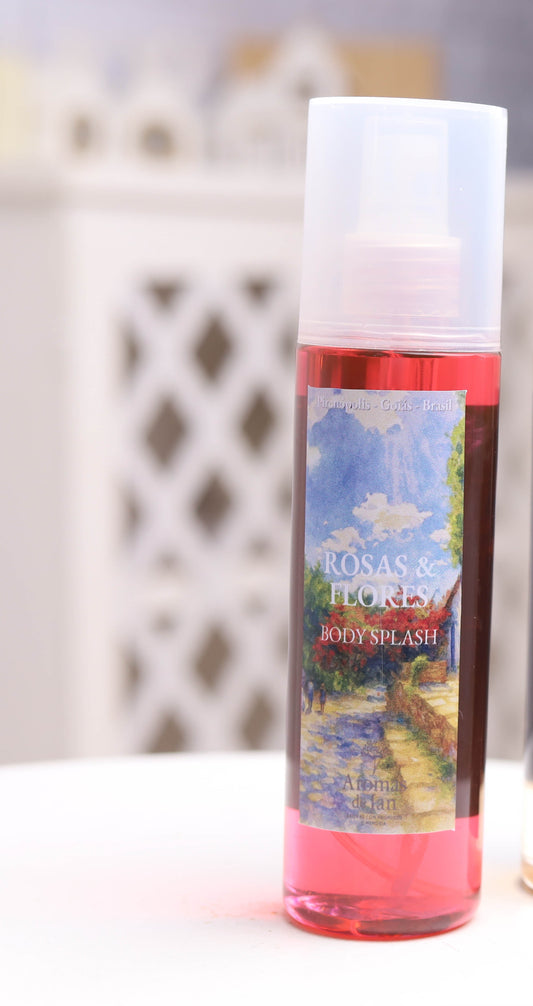 Body Splash Rosa e Flores – 200 ml