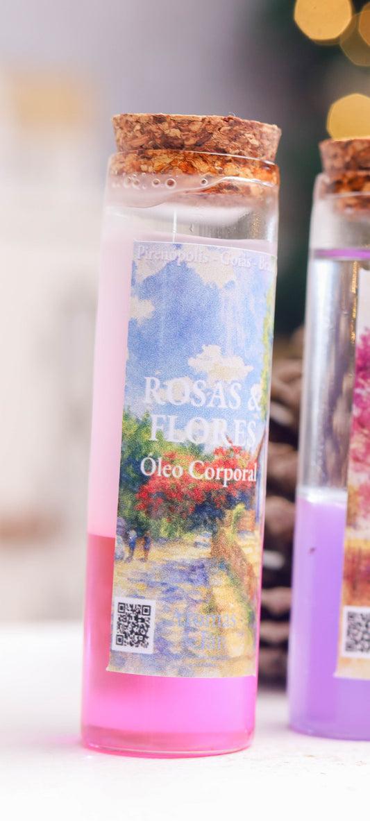 Óleo Corporal – Rosas & Flores 50 ml
